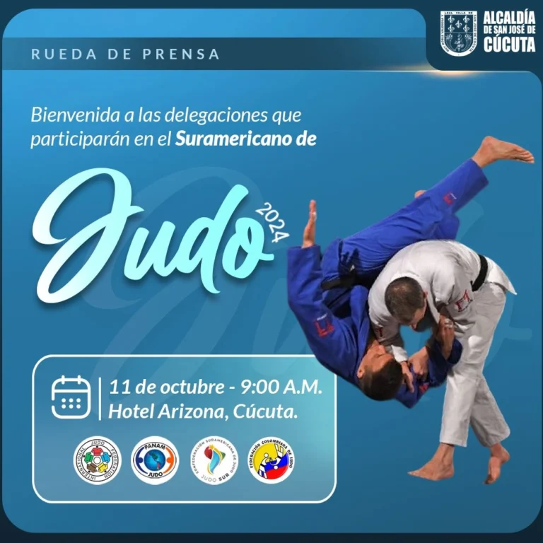 La Alcaldía de Cúcuta y su Compromiso con el Deporte: La Llegada de la Delegación Venezolana de Judo